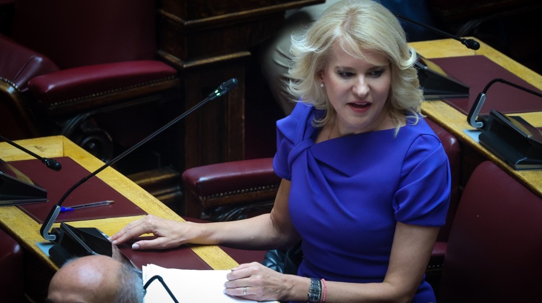 Η βουλεύτρια του ΣΥΡΙΖΑ, Θεοδώρα Τζάκρη