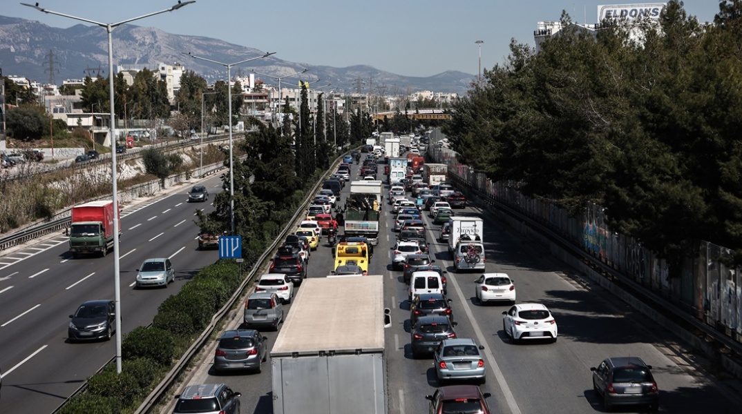 Κίνηση τώρα σε δρόμο της Λεωφόρου Κηφισού