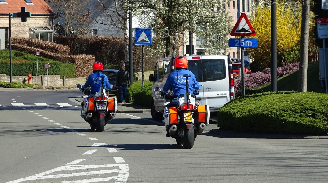 Αστυνομικοί στο Βέλγιο