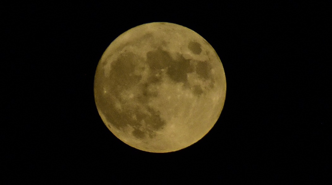 Πανσέληνος στην Αργολίδα - Το «φεγγάρι του κυνηγού» σε λήψη παλαιότερων ετών
