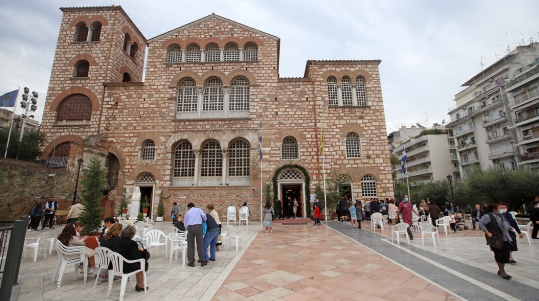 Ο ναός του πολιούχου της Θεσσαλονίκης, Αγίου Δημητρίου