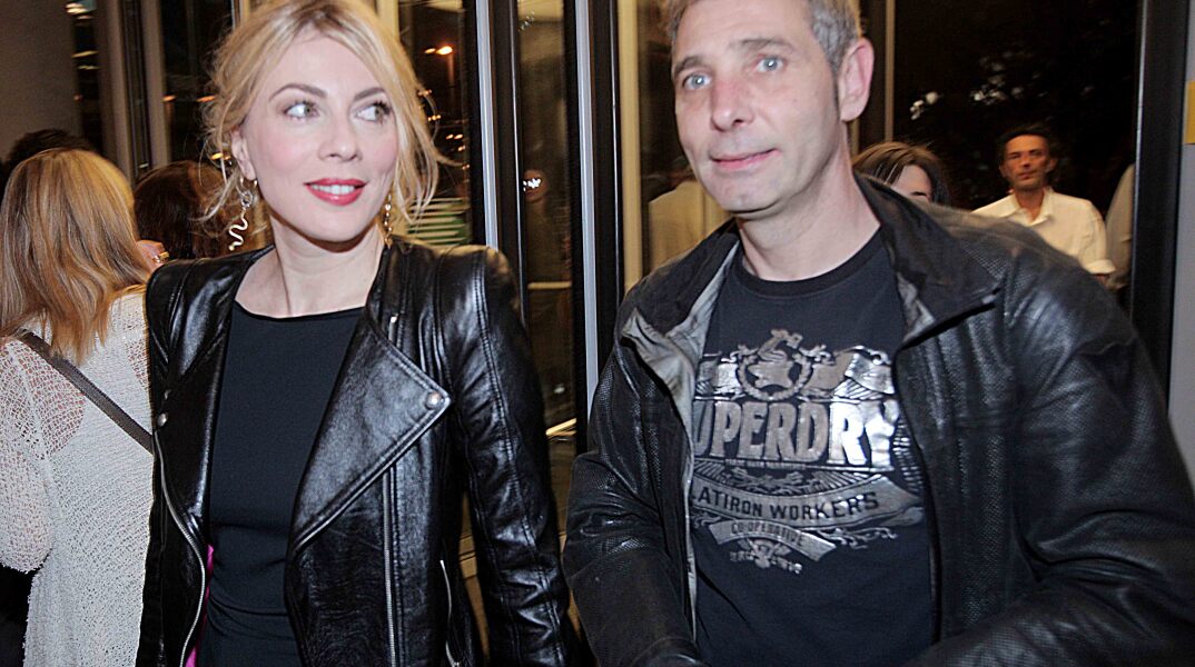 Η Σμαράγδα Καρύδη και ο Θοδωρής Αθερίδης