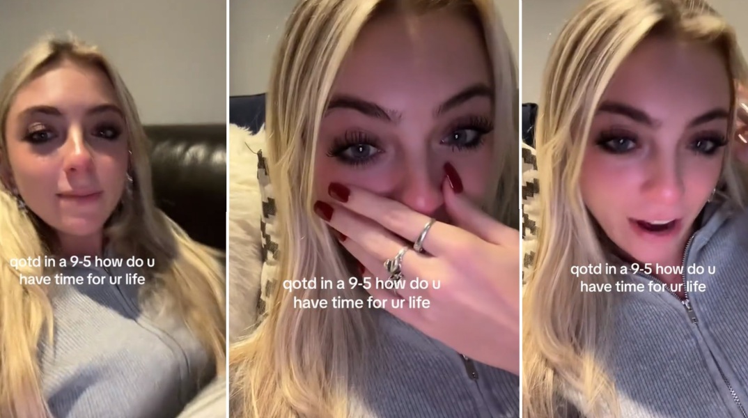 TikTok: Χρήστρια της πλατφόρμας ξεσπά κατά του οκταώρου - Δεν της απομένει χρόνος για τον εαυτό της, απορεί με όσους δουλεύουν 9 με 5. 