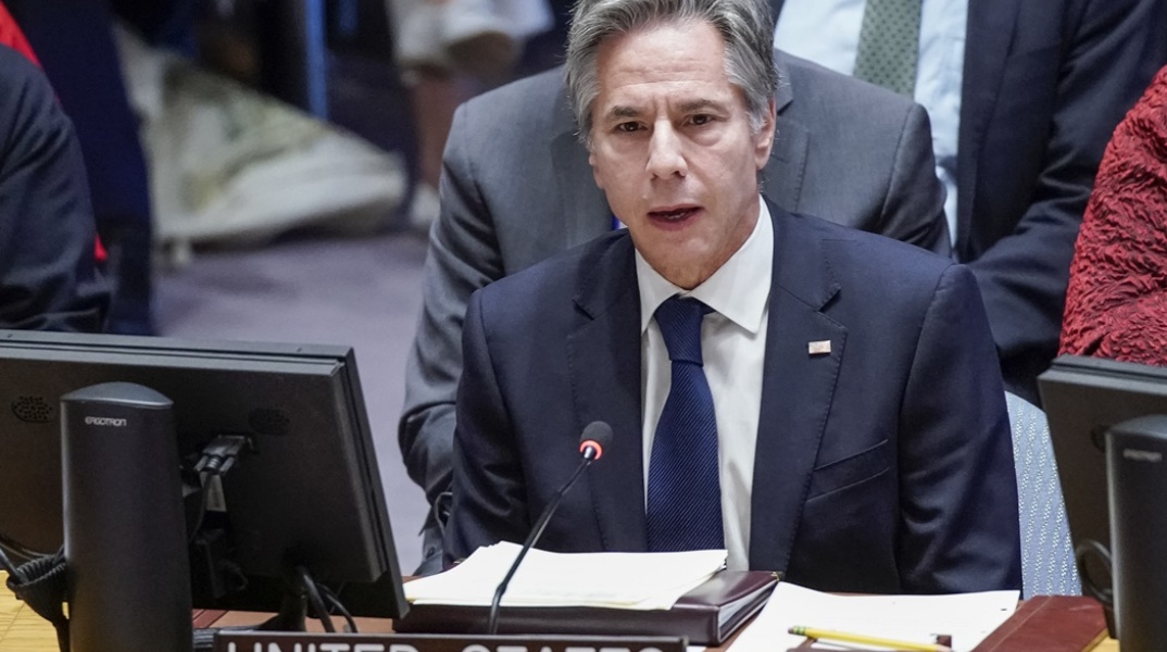 Ο υπουργός Εξωτερικών των ΗΠΑ, Άντονι Μπλίνκεν