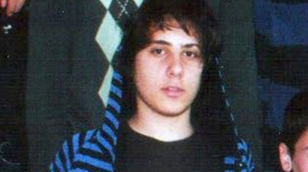 Ο δολοφονημένος 15χρονος μαθητής, Αλέξανδρος Γρηγορόπουλος
