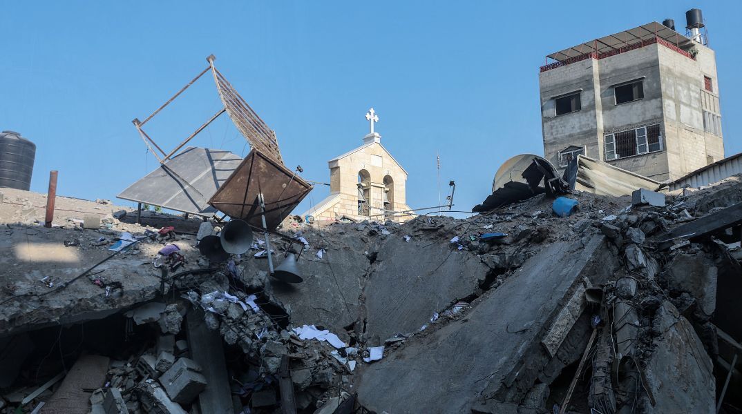 Εγκλωβισμένοι Έλληνες στη Γάζα: 8 άτομα βρίσκονται εντός του μοναστηριού - Ενημερώθηκαν Ισραήλ και Αίγυπτος