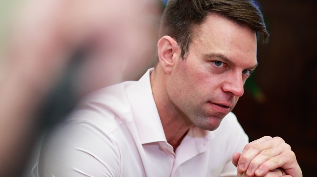 Ο πρόεδρος του ΣΥΡΙΖΑ, Στέφανος Κασσελάκης