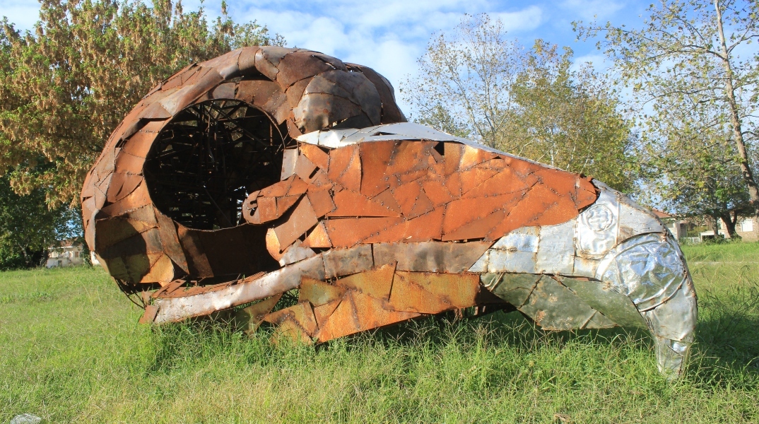 Αλμυρός: Εντυπωσιακά γλυπτά μεταδίδουν το μήνυμα ανακύκλωσης 