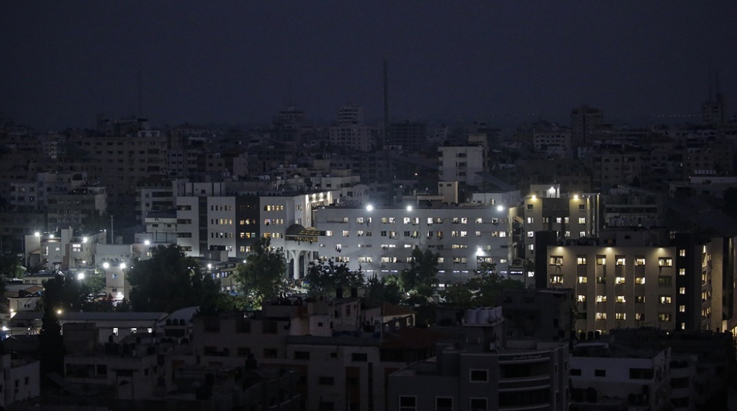 Η περιοχή Αλ Σίφα και ελάχιστα κτίρια με ρεύμα