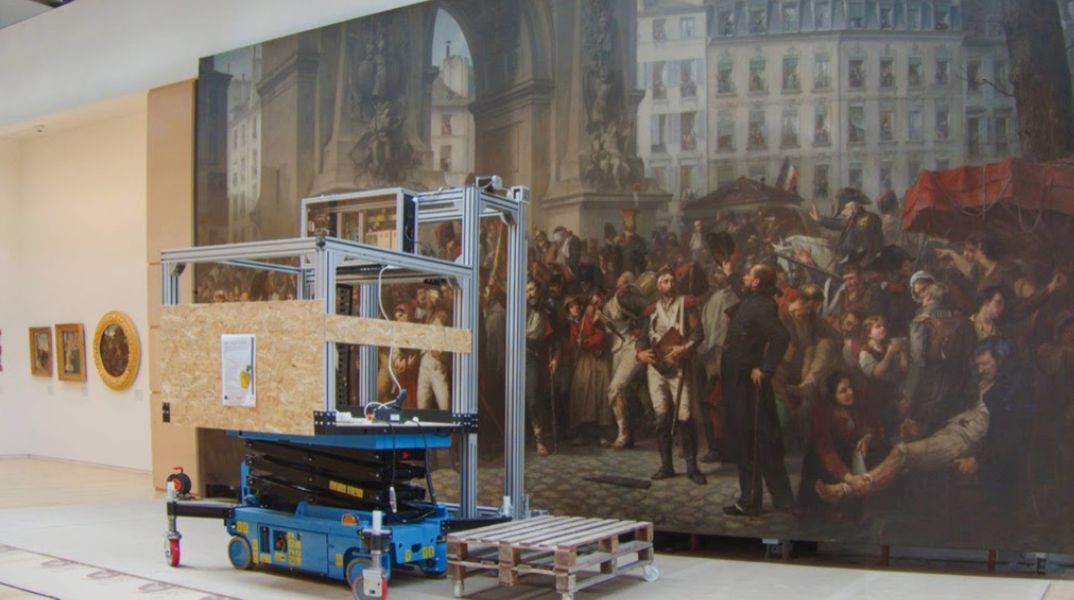 Εθνική Πινακοθήκη: Ξενάγηση στο εργαστήριο του συντηρητή