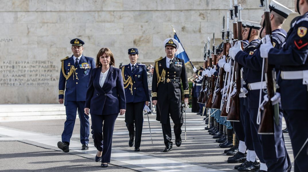 Κατερίνα Σακελλαροπούλου: Παρουσία της Προέδρου της Δημοκρατίας ο εορτασμός της Hμέρας των Ενόπλων Δυνάμεων - Η δήλωσή της. 