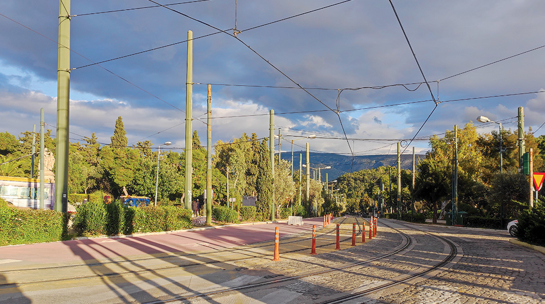 Ποδηλατόδρομος στη Βασιλίσσης Όλγας