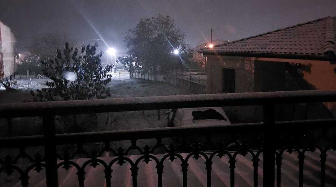 Χιόνια στην Ασβεστόπετρα