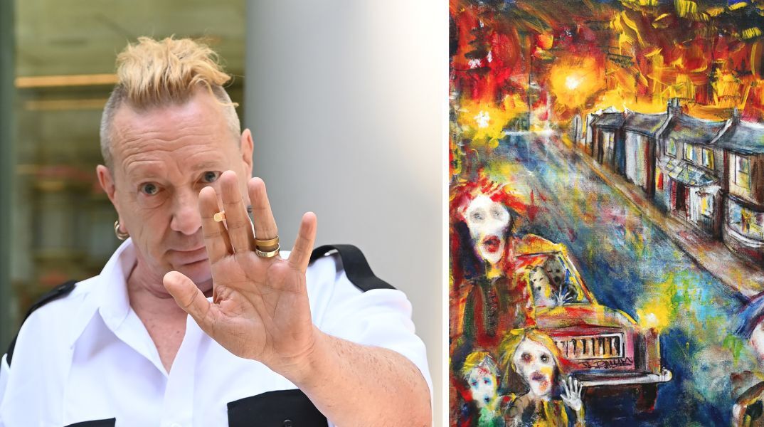 Ο Τζον Λίντον παρουσιάζει συλλογή με έργα ζωγραφικής - Ο frontman των Sex Pistols και των PiL δείχνει για πρώτη φορά στο ευρύ κοινό την εικαστική δουλειά του. 