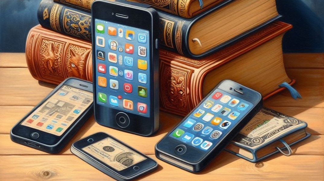 Μια μικρή έρευνα για τις καταναλωτικές μας συνήθειες, αναφορικά με τα χρήματα που δίνουμε για smartphone αλλά και για βιβλία