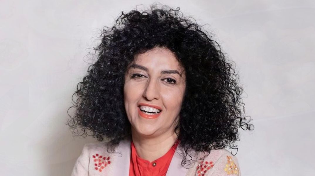 Ναργκίς Μοχαμαντί: Θα συνεχίσει τη μάχη για τα ανθρώπινα δικαιώματα