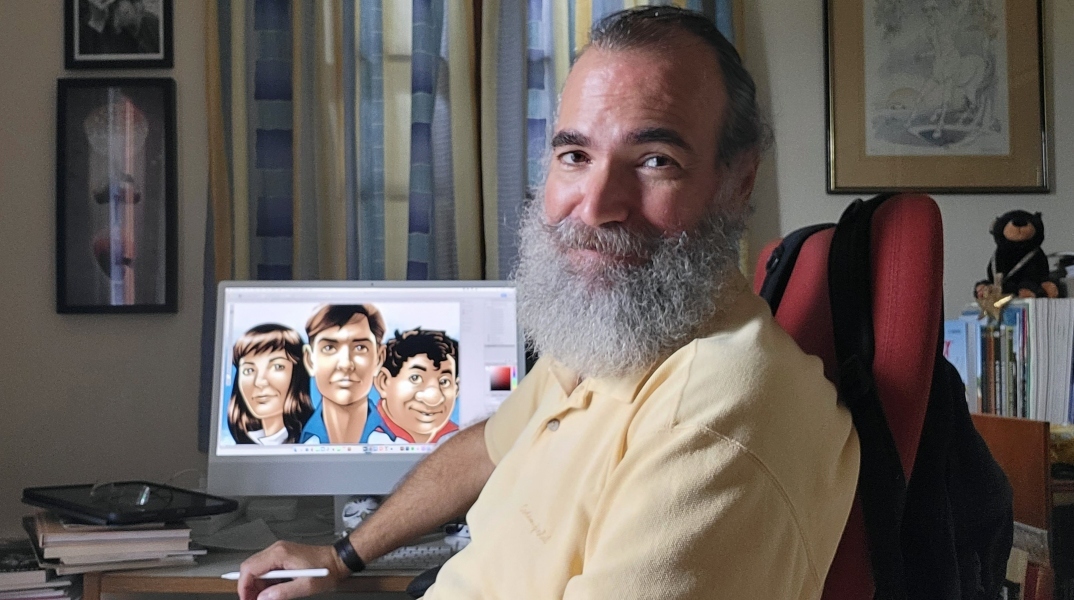 O Δημήτρης Κάσδαγλης σχεδιάζει τον «Μικρό Ήρωα» μετά από 70 χρόνια