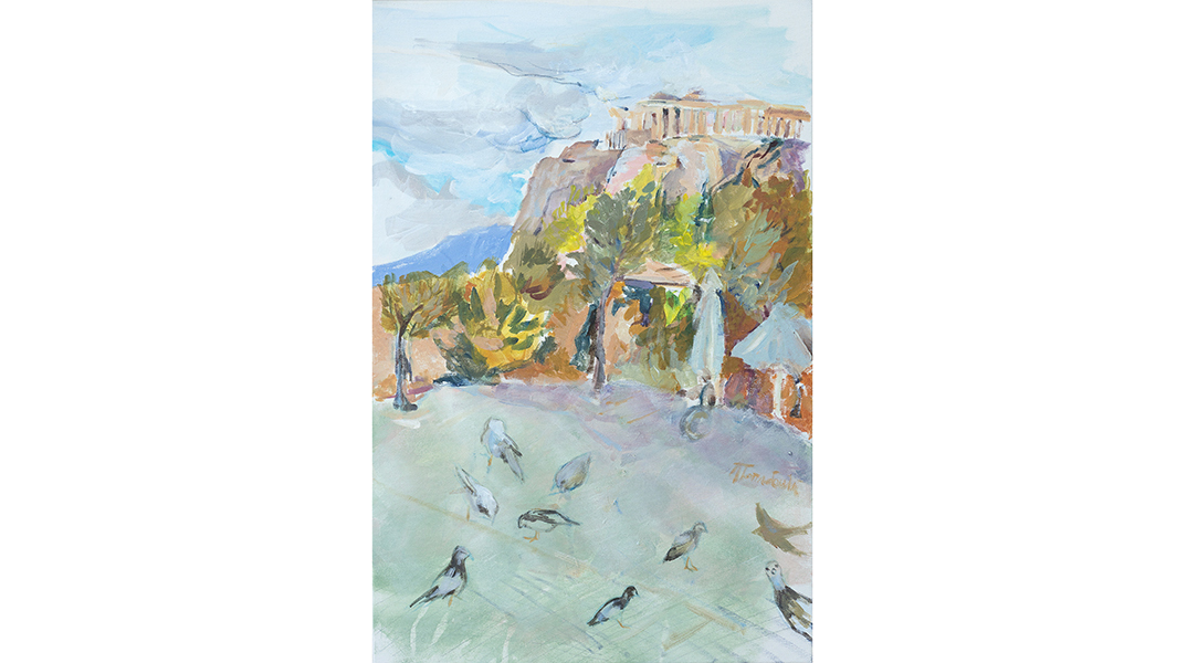 Η Αφροδίτη Παπαδουλή κάνει «40 διαδρομές» στην στην γκαλερί Έγινα Αίγινα