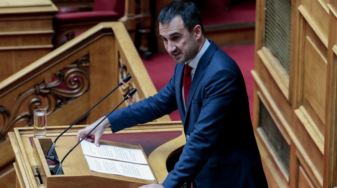 Ο επικεφαλής της Κοινοβουλευτικής Ομάδας της Νέας Αριστεράς, Αλέξης Χαρίτσης