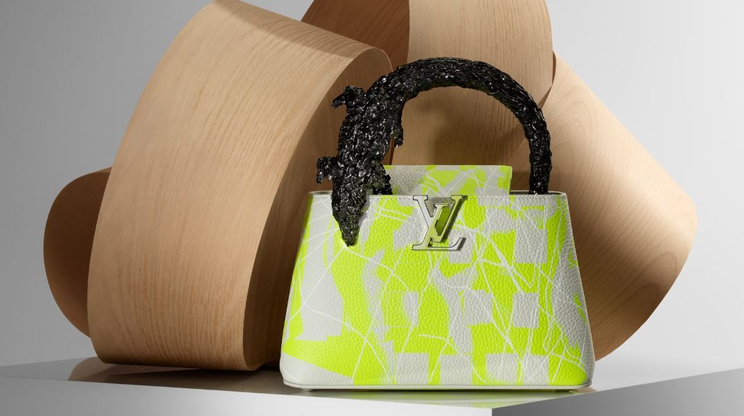 «Louis Vuitton x Frank Gehry»: Τσάντες από τον διάσημο Καναδοαμερικανό αρχιτέκτονα - Η νέα κολεξιόν παρουσιάστηκε στην Art Basel Miami Beach.