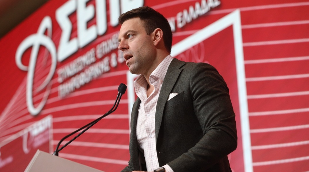 Ο πρόεδρος του ΣΥΡΙΖΑ, Στέφανος Κασσελάκης