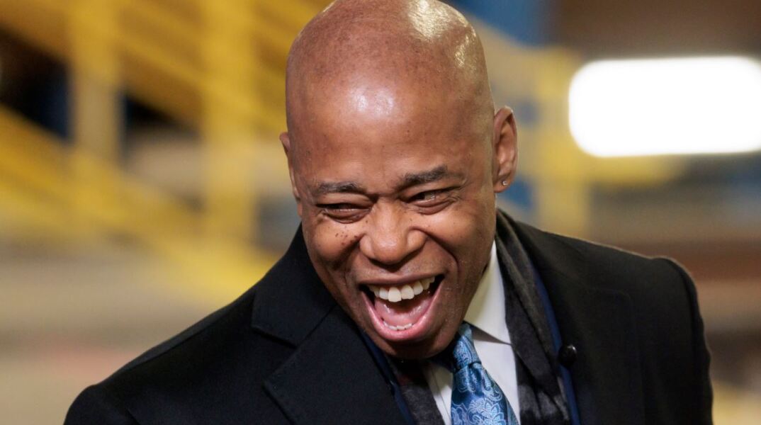 Ο δήμαρχος της Νέας Υόρκης Έρικ Άνταμς