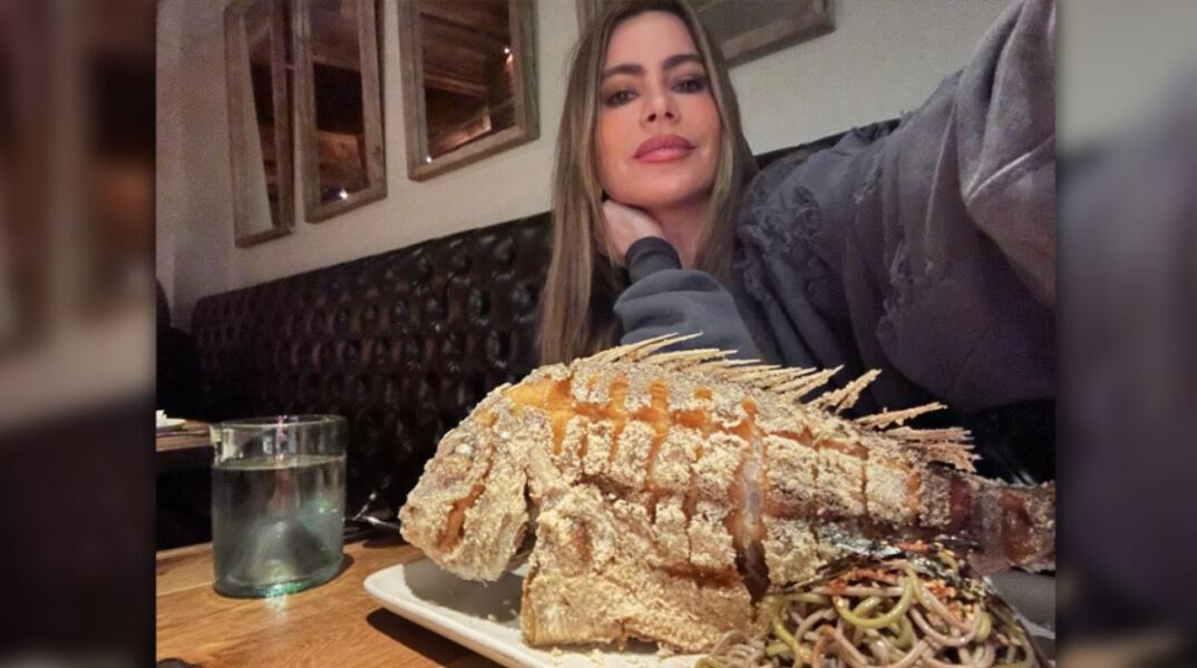 Σοφία Βεργκάρα: Το «σατανικό» ψάρι που ανάρτησε στο Instagram