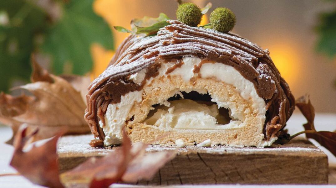 Συνταγή για κορμό Mont Blanc