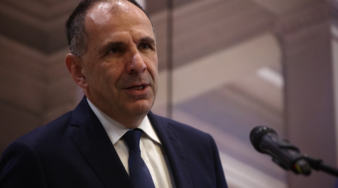 Ο υπουργός Εξωτερικών, Γιώργος Γεραπετρίτης