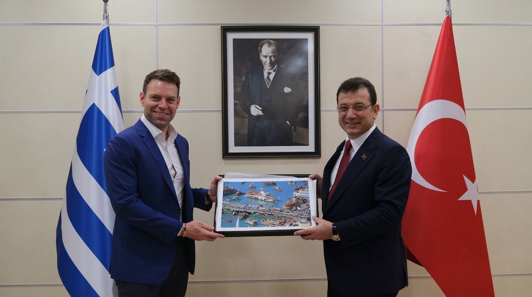 Συνάντηση Κασσελάκη με Ιμάμογλου στην Κωνσταντινούπολη