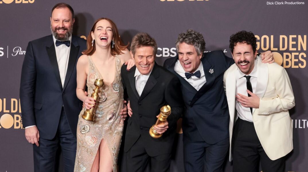 Θρίαμβος για τον Γιώργο Λάνθιμο και Χρυσή Σφαίρα καλύτερης ταινίας στο Poor Things