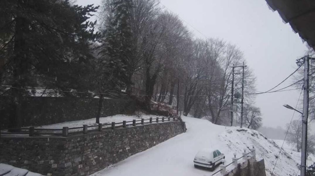 Στα λευκά τα Χάνια Πηλίου