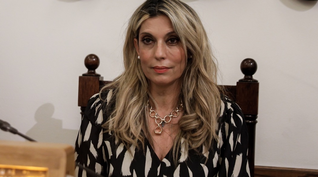 Η βουλεύτρια της ΝΔ, Άννα Καραμαλή