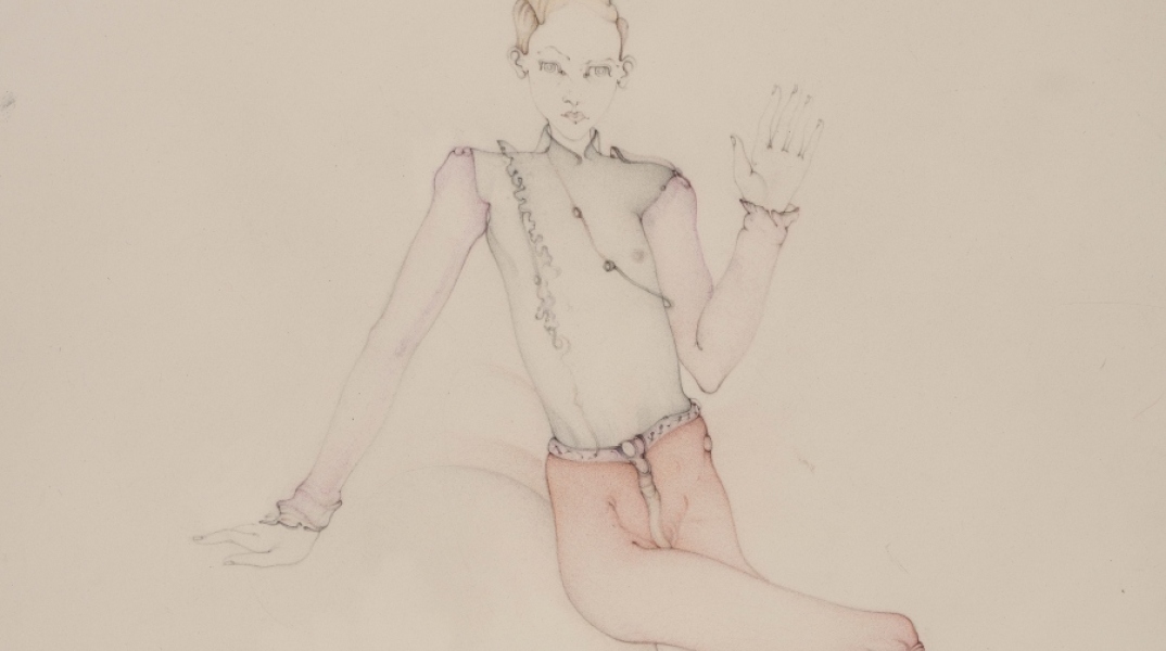 Λεπτομέρεια από το έργο The Emperor I της Χριστιάνας Σούλου