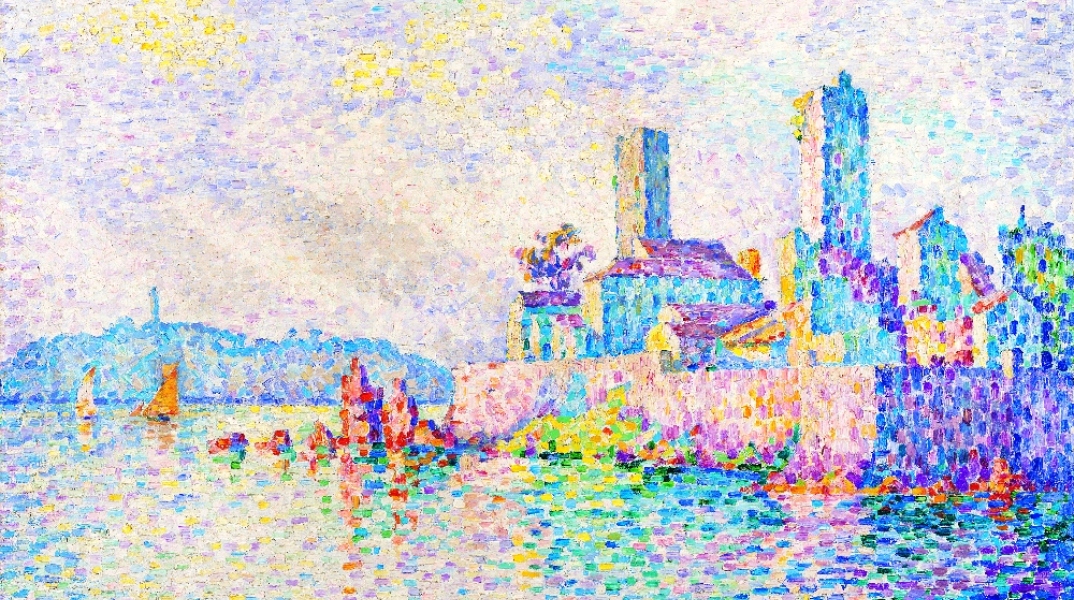 Paul Signac (1863-1935), Αντίμπ. Οι Πύργοι, 1911