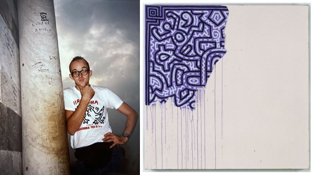 Κιθ Χάρινγκ: Ημιτελές έργο του Αμερικανού καλλιτέχνη «ολοκληρώθηκε» μέσω τεχνητής νοημοσύνης - Οι επικριτές υποστηρίζουν ότι η εικόνα δεν σέβεται το πρωτότυπο. 