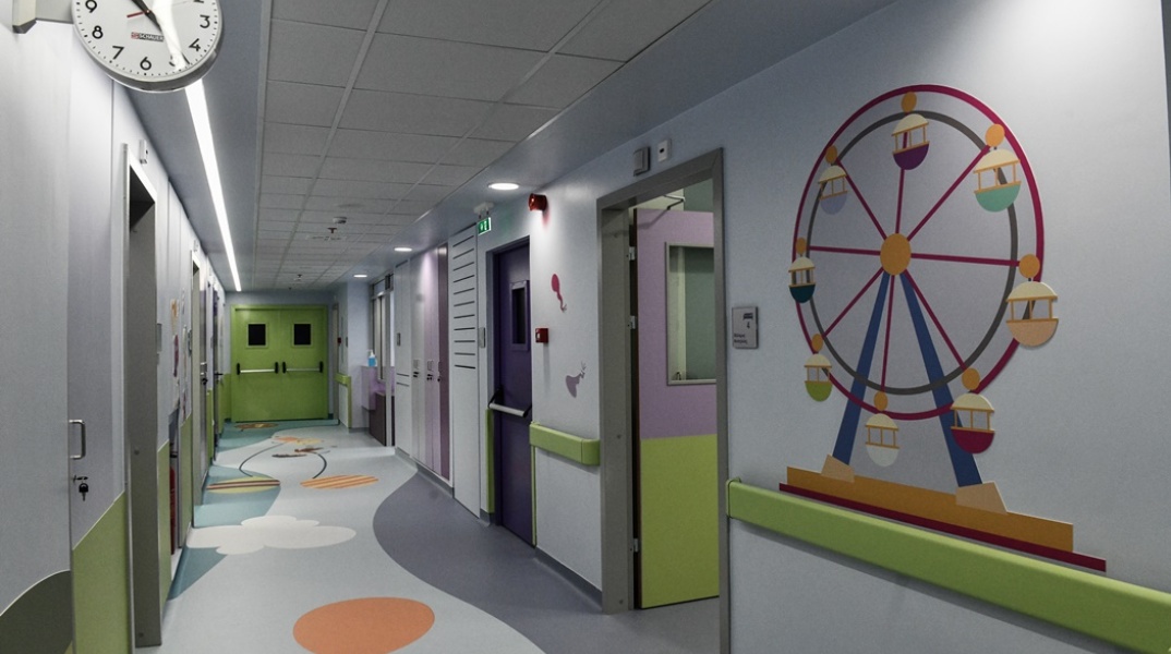 Διάδρομος στο νοσοκομείο Παίδων