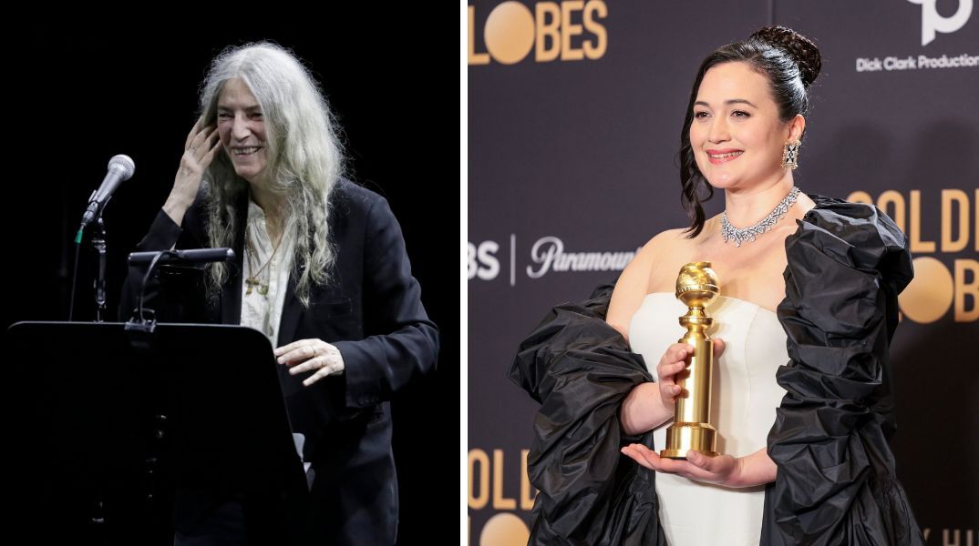 Πάτι Σμιθ: Τίμησε τη Λίλι Γκλάντστοουν στο National Board of Review Gala στη Νέα Υόρκη - Πρώτη δημόσια εμφάνιση αφότου νοσηλεύτηκε.