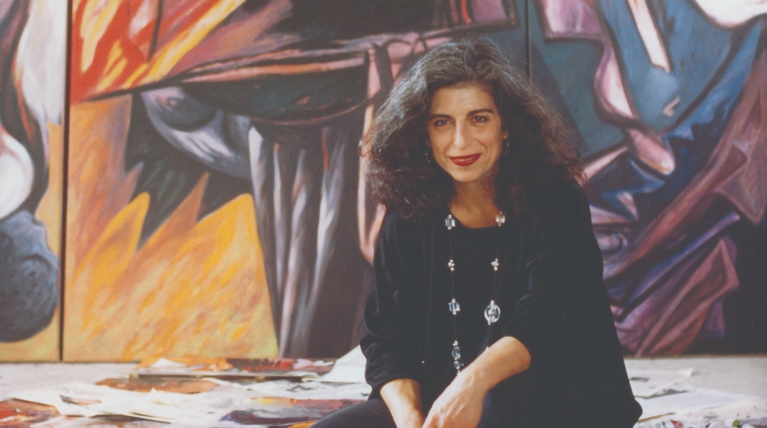 Η ζωγράφος Ηρώ Κανακάκη