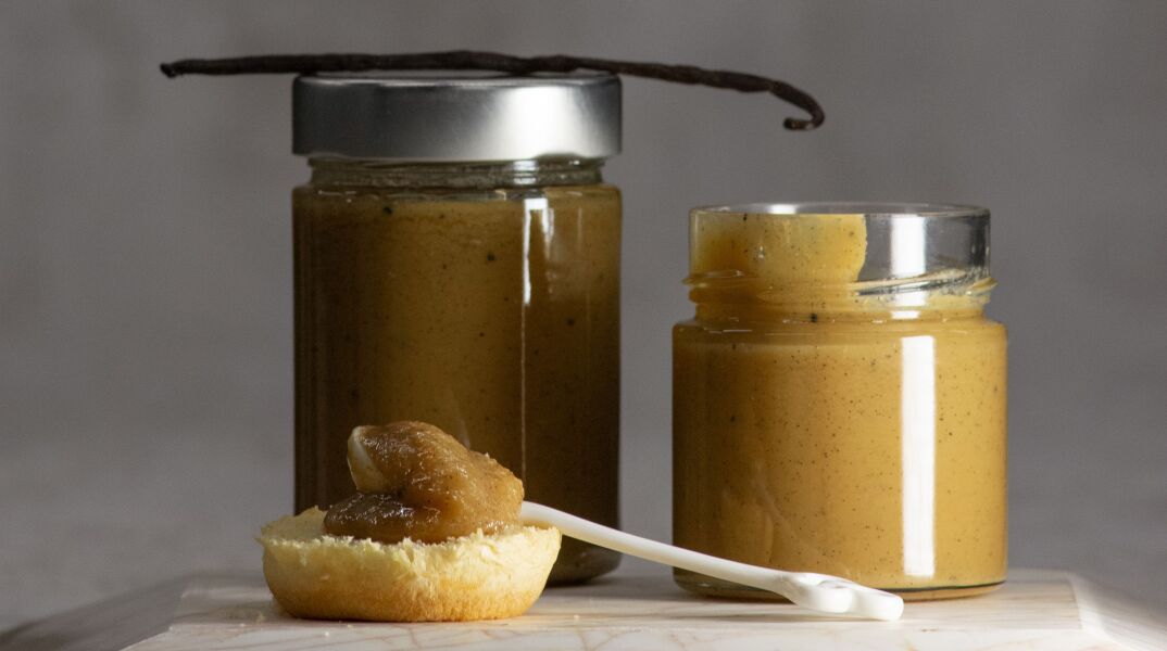 Μαρμελάδα από γάλα και βανίλια