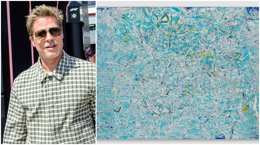 Ο Μπραντ Πιτ δώρισε πίνακα του Mark Bradford στο MOCA