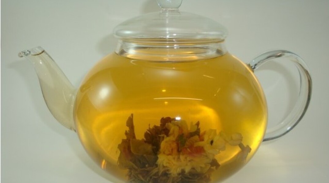 Στο House of Mandras θα βρεις το Blooming tea ή αλλιώς το τσάι που ανθίζει