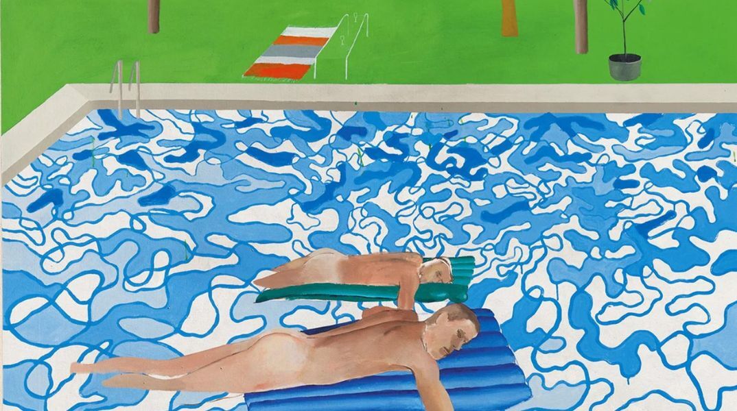 «California»: Πίνακας του Ντέιβιντ Χόκνεϊ που παρουσιάστηκε δημόσια πριν από 40 χρόνια θα πωληθεί σε δημοπρασία του οίκου Christie's.