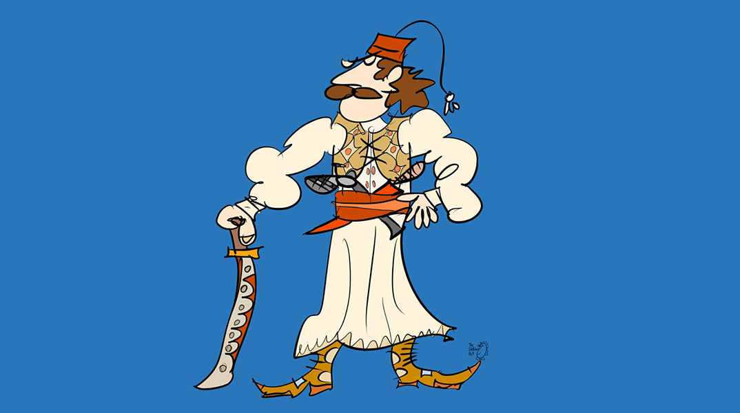 The Sketcher (Κώστας Φάλαγγας): «sa.TYRI.kon» στην Art Zone 42