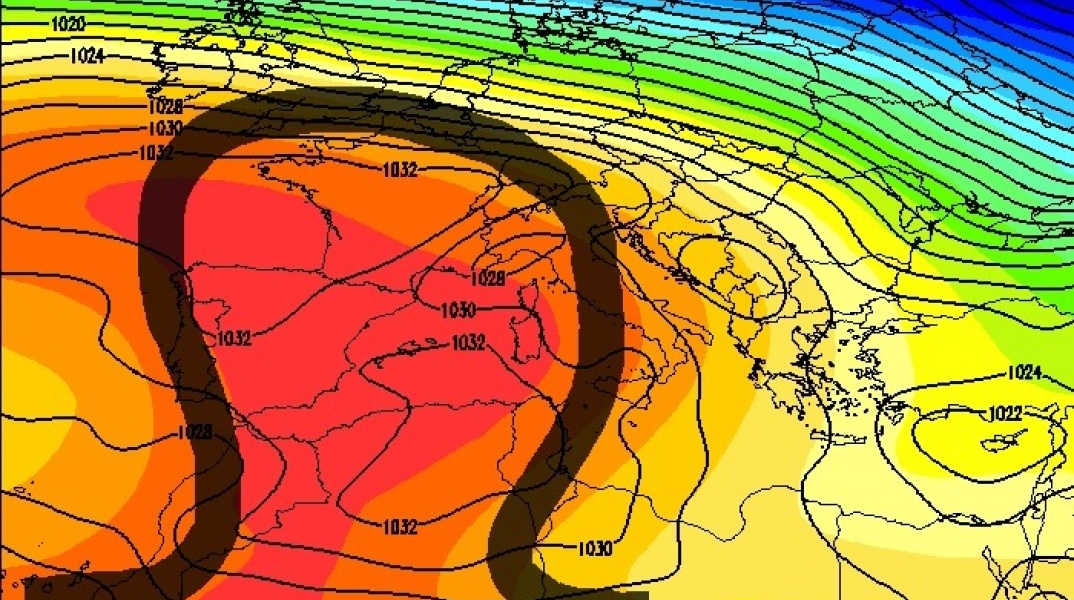 Χάρτης με τον «Ωμέγα Εμποδιστή»