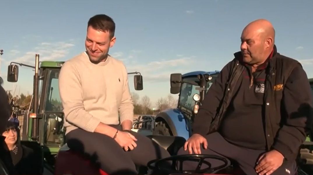 ΝΔ: «Φθηνά επικοινωνιακά σόου από τον κ. Κασσελάκη» - Κριτική μέσω ανακοίνωσης μετά την κίνηση του προέδρου του ΣΥΡΙΖΑ να ανέβει σε τρακτέρ αγροτών.