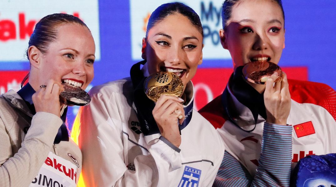 Συγχαρητήρια του Κυριάκου Μητσοτάκη στην Ευαγγελία Πλατανιώτη για το χρυσό μετάλλιο στην καλλιτεχνική κολύμβηση στο παγκόσμιο πρωτάθλημα της Ντόχα.
