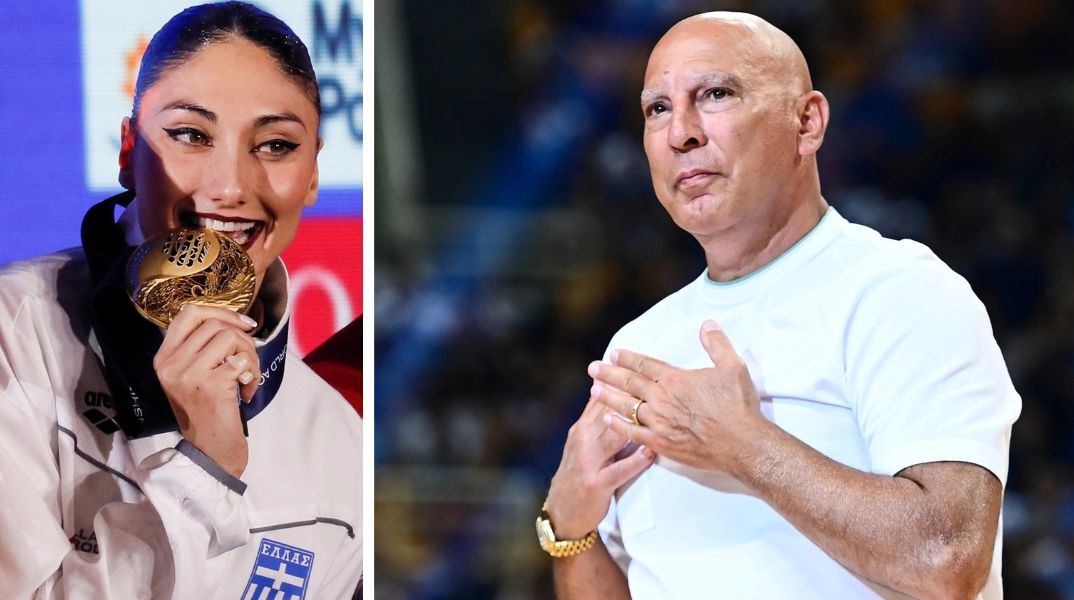 Νίκος Γκάλης: Αποθέωσε την Ευαγγελία Πλατανιώτη για το χρυσό μετάλλιο στο Παγκόσμιο Πρωτάθλημα - Η ανάρτησή του στα social media.
