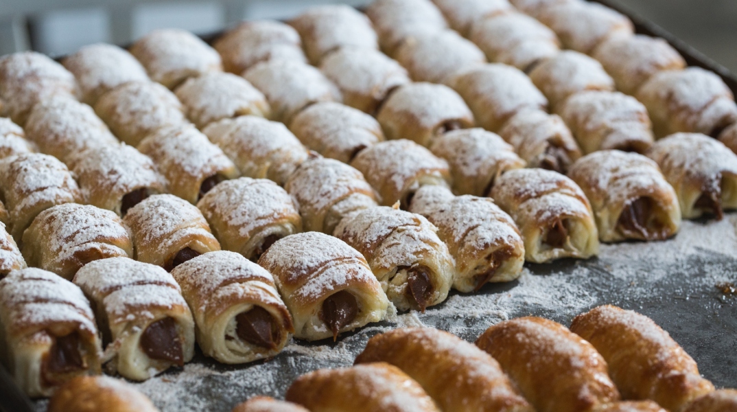 Βizcochos με dulce de leche  