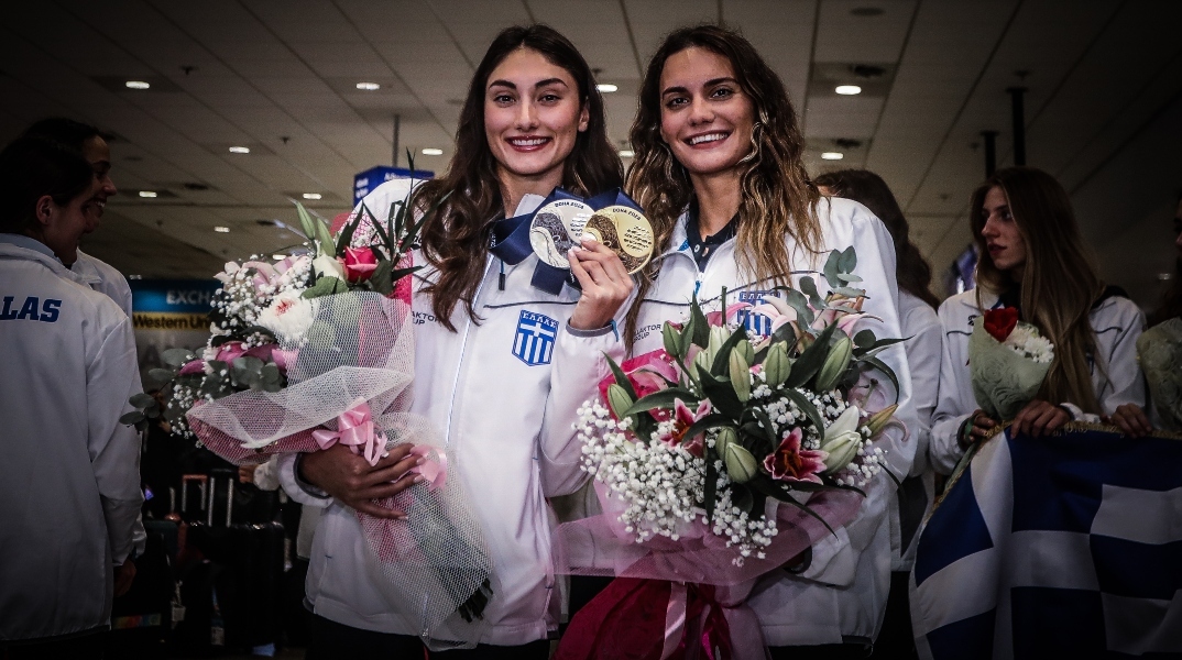 Πλατανιώτη - Μαλκογεώργου: Επέστρεψαν τα «χρυσά» κορίτσια της συγχρονισμένης κολύμβησης